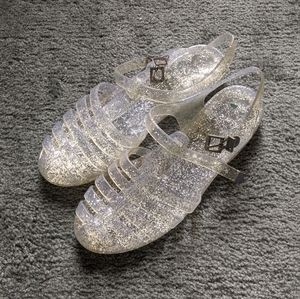 Clear Jelly Sandals